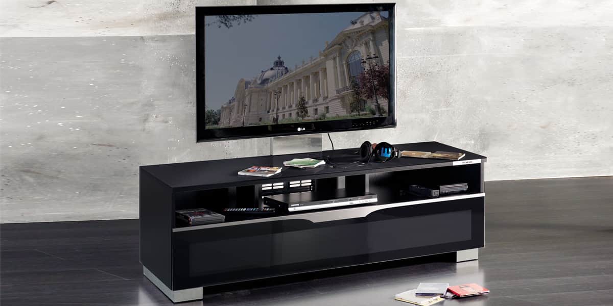 Munari Comp52c Noir Meubles Tv Munari Sur Easylounge