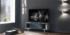 Kairos Easy Chêne Gris et Verre Gris Foncé