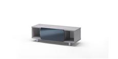 Kairos Easy Chêne Gris et Verre Gris Foncé