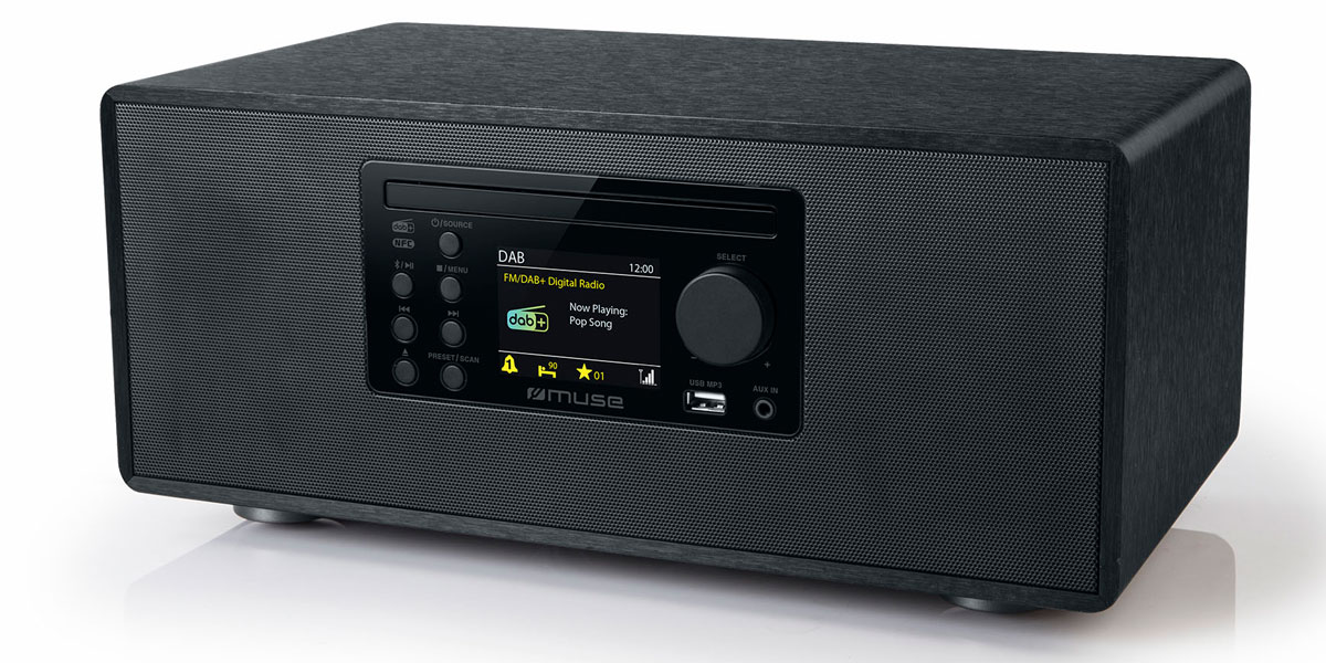 Muse M-695 Noir  Mini-chaînes Hi-Fi sur EasyLounge