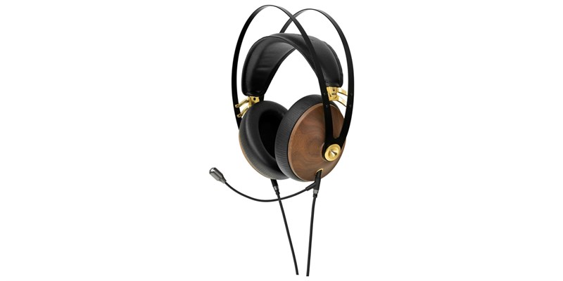 Meze Audio 99 Classics Noyer/Gold Boom Mic Bundle