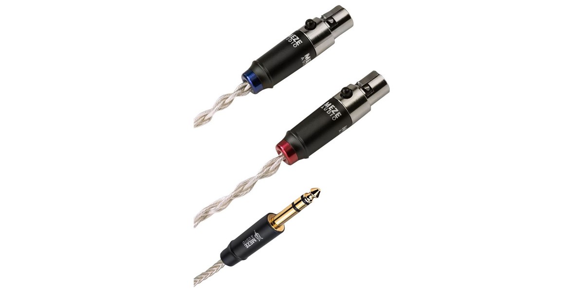 Meze Audio Câble 3,5 mm plaqué Argent (1,3 m)