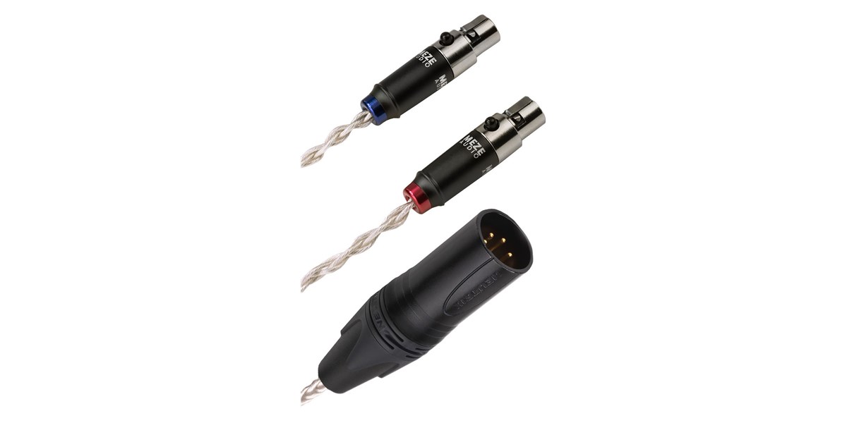 Meze Audio Câble XLR plaqué Argent Symétrique (2,5 m)