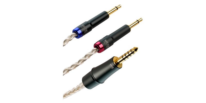 Meze Audio Furukawa PCUHD plaqué Argent tressé (1,3 m)