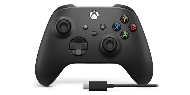 Microsoft Xbox Controller avec câble