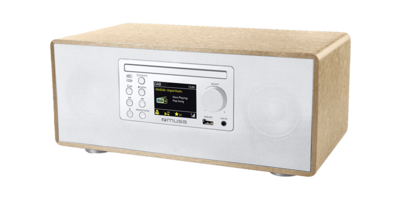 Muse M-695 DBT Blanc