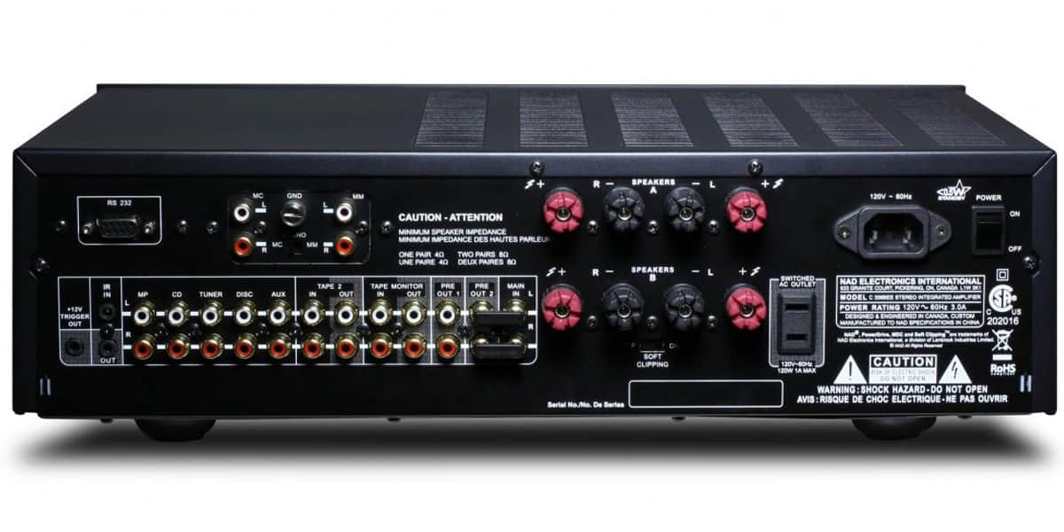 NAD C356 BEE Graphite Amplis HiFi Intégrés sur EasyLounge