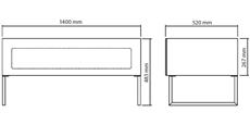 Norstone Khalm 140 Noir