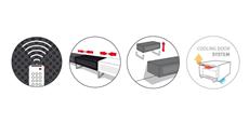 Norstone Khalm 140 Noyer / Noir