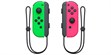 Nintendo Joy-Con Vert Néon et Rose Néon 