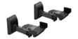 Norstone Bookshelves Wall Mount Noir (la paire)