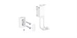 Norstone Support mural blanc pour Sonos One (photo supp. n°8)