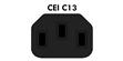 Oehlbach Powercord C13 Blanc (3 m) (photo supp. n°3)