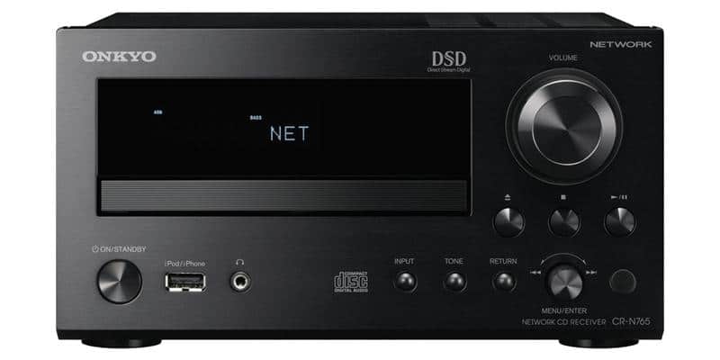 Onkyo CR-N765 Noir | Amplis Hi-Fi stéréo sur EasyLounge