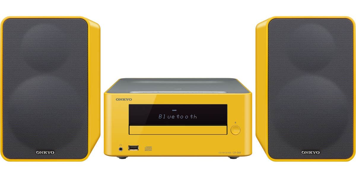 Onkyo CS265 Jaune Minichaînes HiFi sur EasyLounge