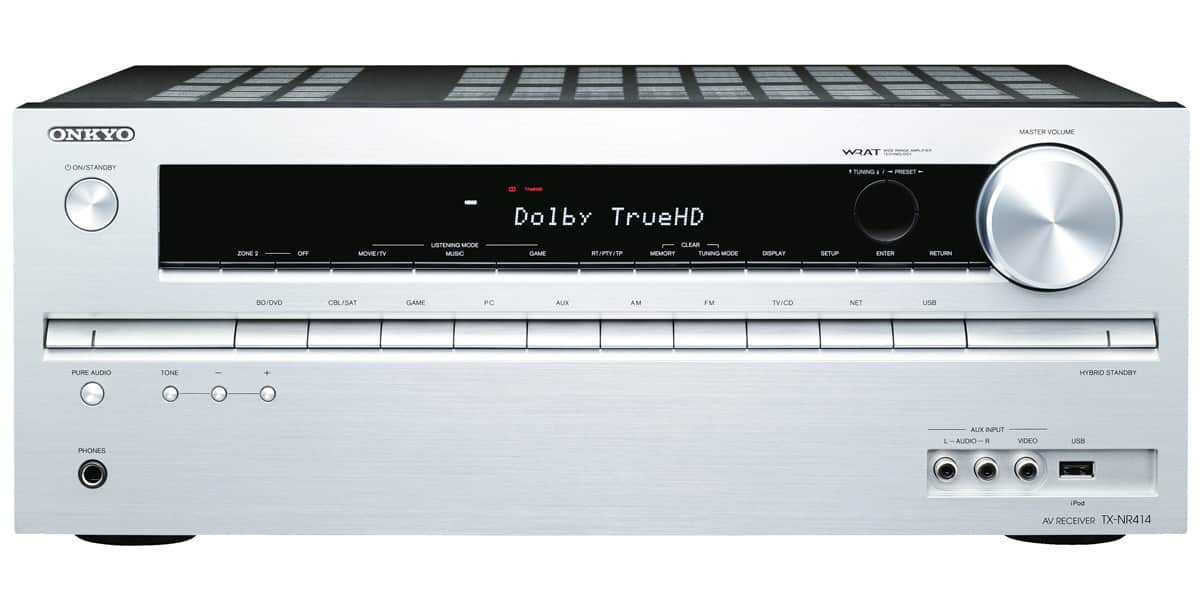 Onkyo TX-NR414 Argent