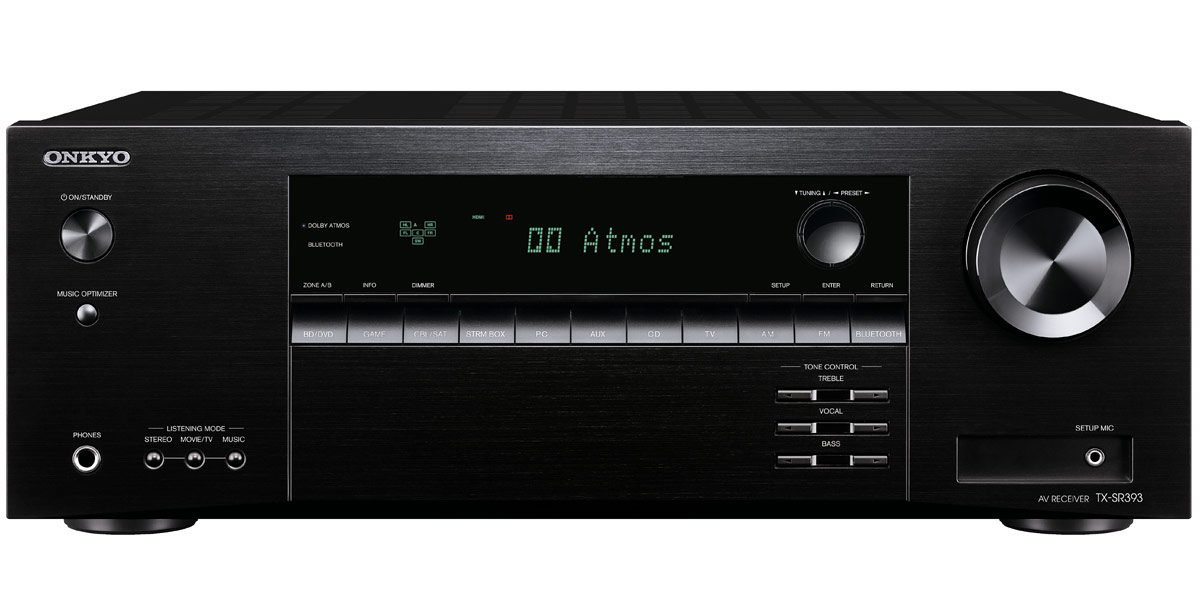 Onkyo Tx Sr393 Noir Amplis Home Cinéma Sur Easylounge