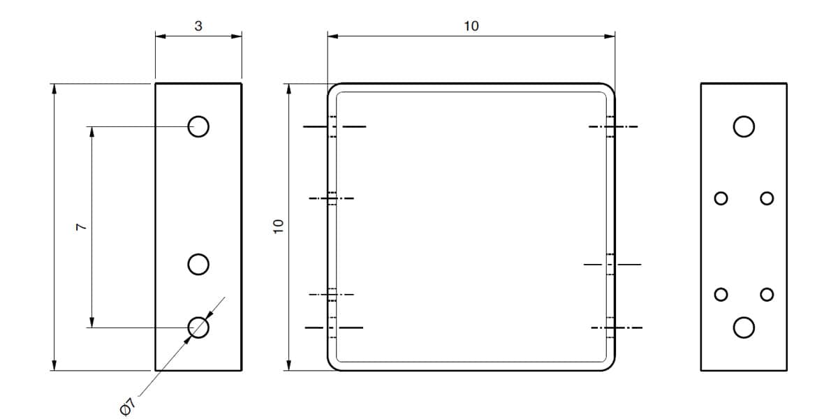 Oray Ecartement 30cm