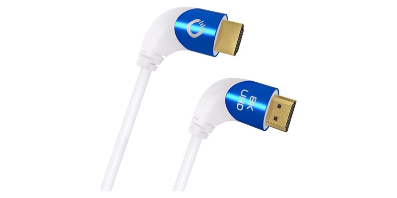 Oehlbach Shape Magic UHD 90 Blanc (2 m)