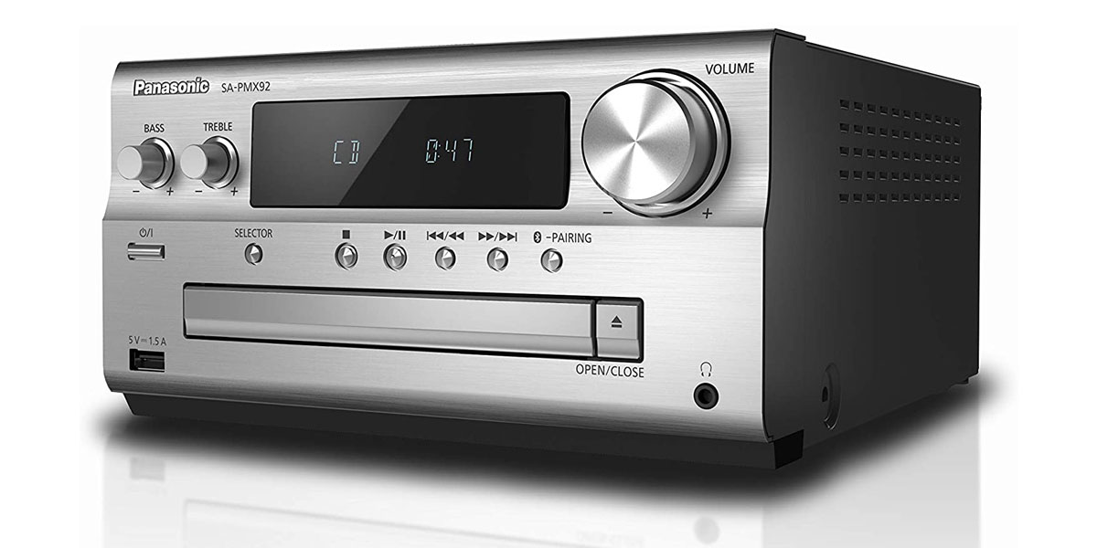 Panasonic SC-PMX92 EG-S Argent | Mini-chaînes Hi-Fi sur EasyLounge