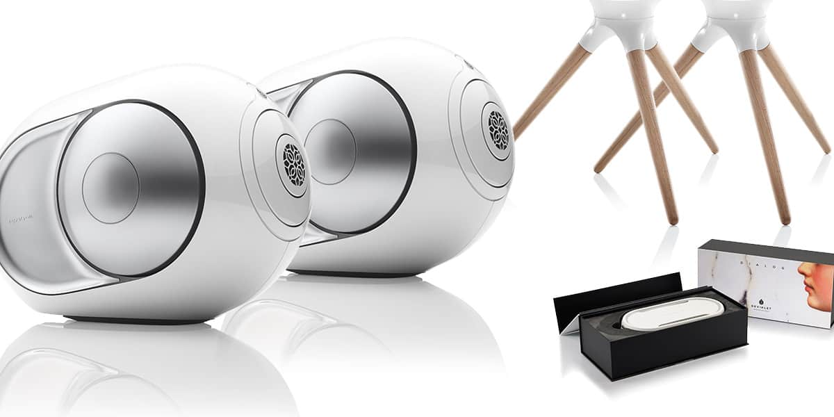 Devialet Offre 2 Phantom Silver + 2 TRreepod + Dialog