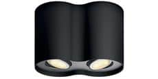 Philips Hue Pillar Double Noir