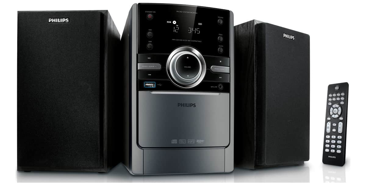 Philips MCM166 Noir
