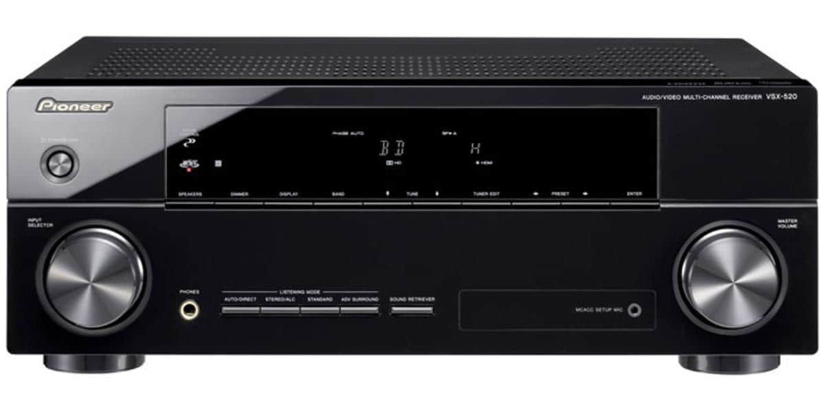 Pioneer VSX520K Noir