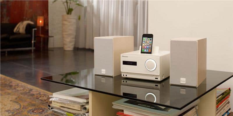 Pioneer X-CM31-W Blanc | Mini-Chaines HiFi sur EasyLounge