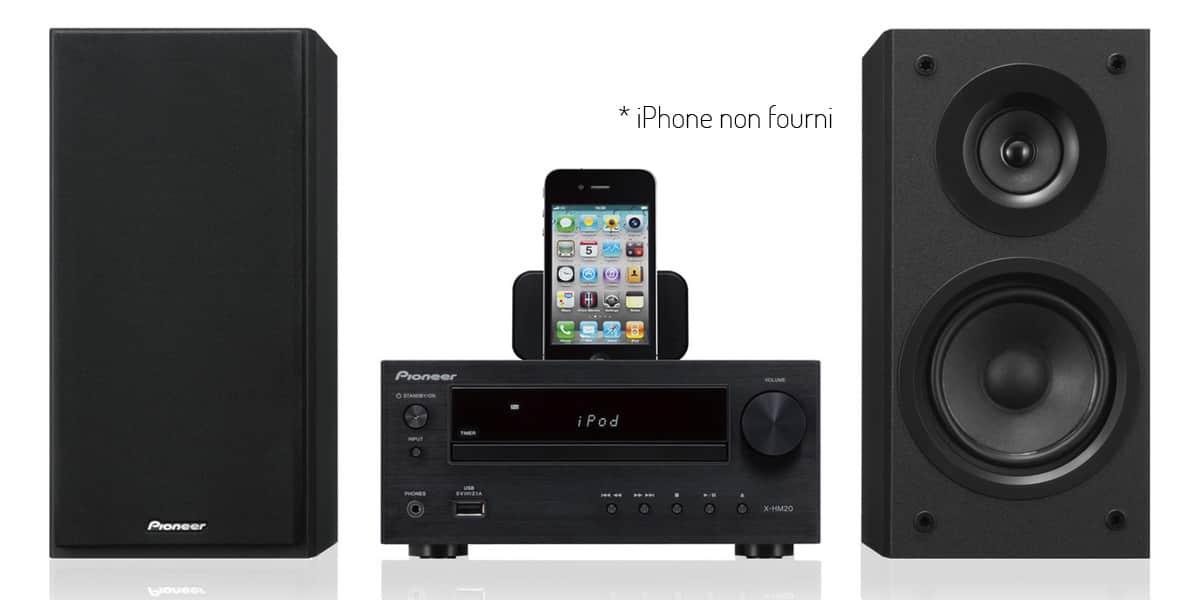 Pioneer X-HM20 Noir