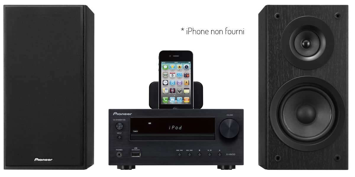 Pioneer X-HM30 Noir