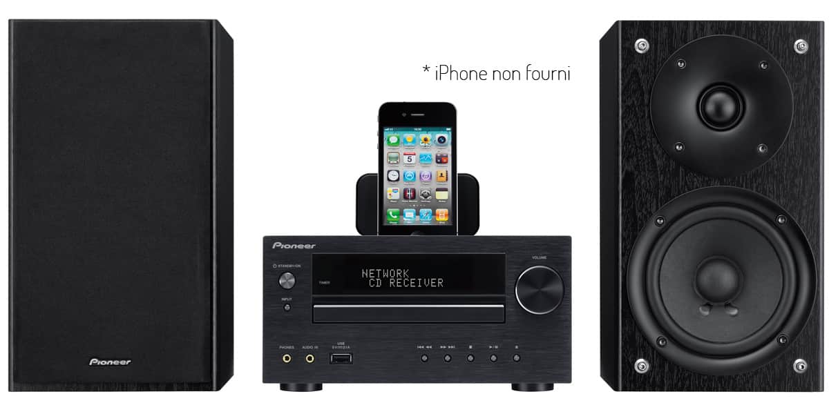 Pioneer X-HM70 Noir