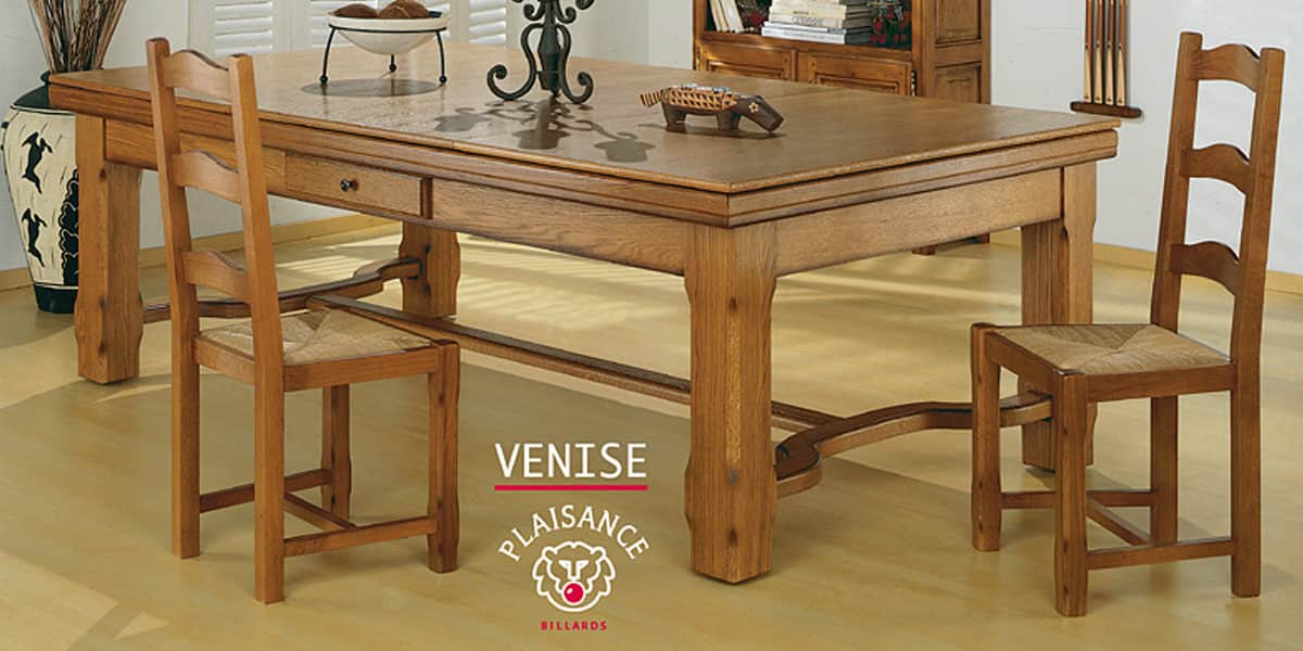 Billards Plaisance Plateau Table Venise en Bois