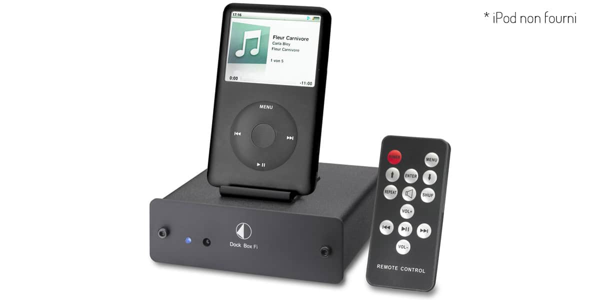 Pro-ject Dock Box Fi Noir
