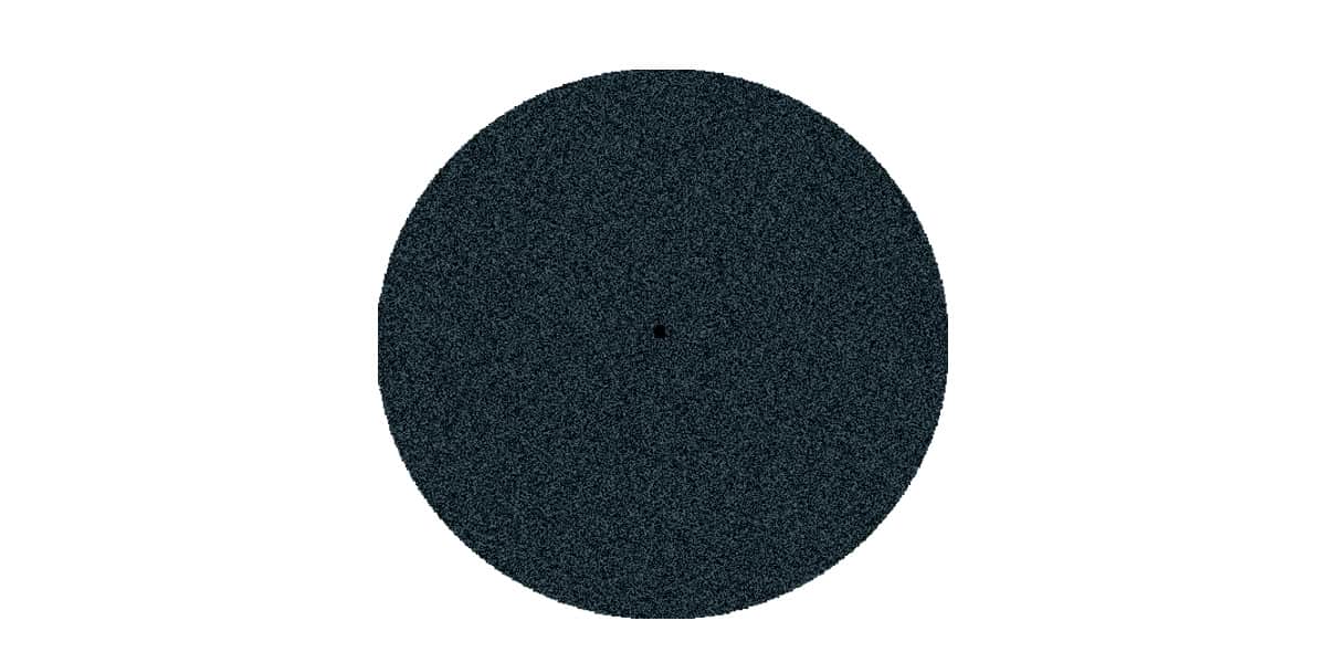 Pro-ject Feutrine noire 28 cm  Accessoires pour vinyle sur EasyLounge