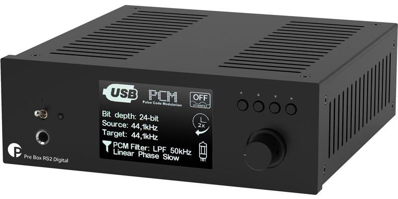 Pro-ject Pre Box RS2 Digital Noir