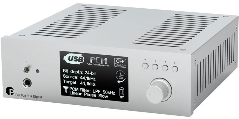Pro-ject Pre Box RS2 Digital Silver