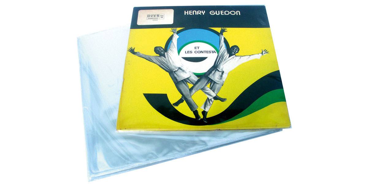 PG Plastique Pochette extérieure 33T (100 microns)
