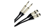 Plugger Cable bretelle 2 Jack Mâle / 2 XLR Femelle (0