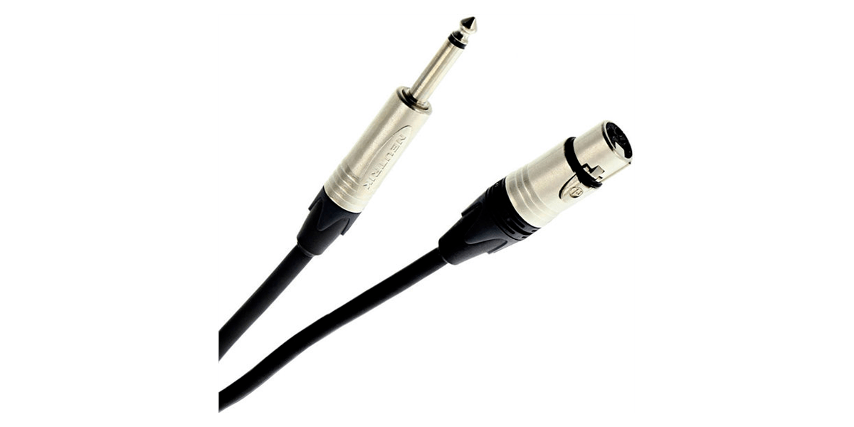 Plugger Câble Jack Mâle / XLR Femelle (6 m)