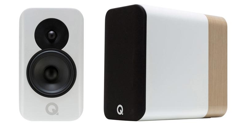 Q Acoustics Concept 300 Blanc et Chêne