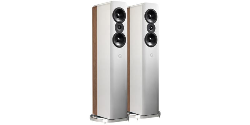 Q Acoustics Concept 500 Blanc et Chêne