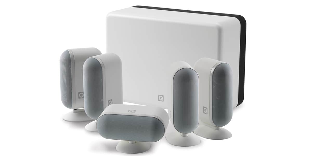 Q Acoustics Pack Q7000I 5.1 Blanc Laqué