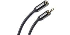 QED Rallonge mini-jack Graphite 1.5 m