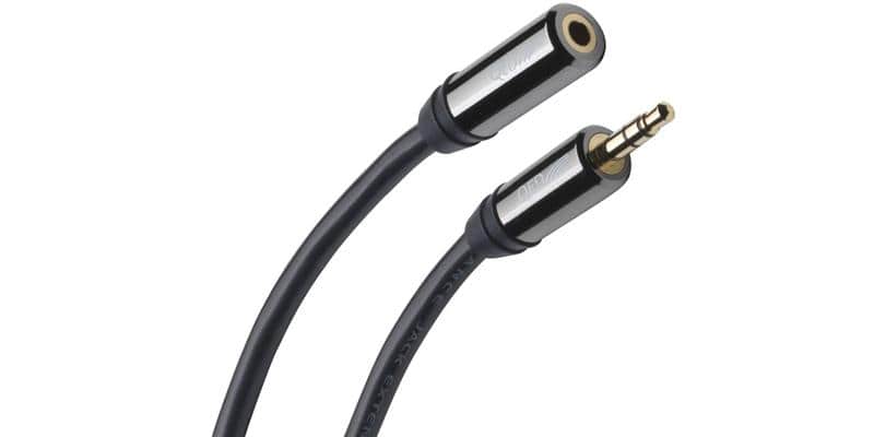 QED Rallonge mini-jack Graphite 3 m