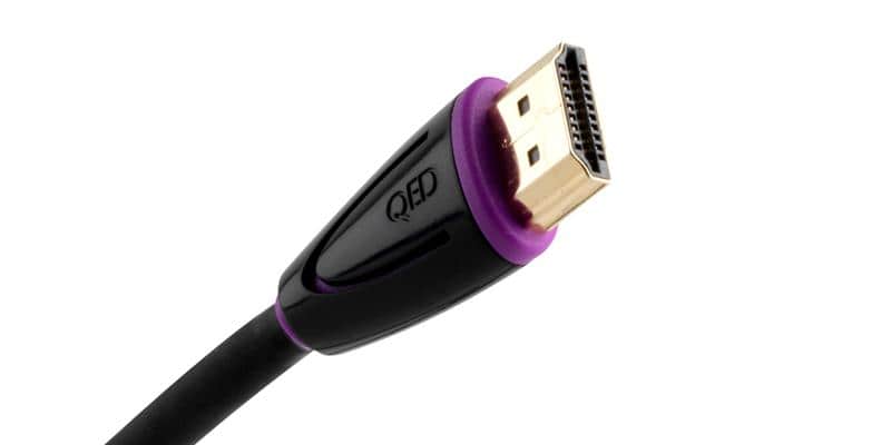 QED Profile eFlex HDMI Noir (1 m)
