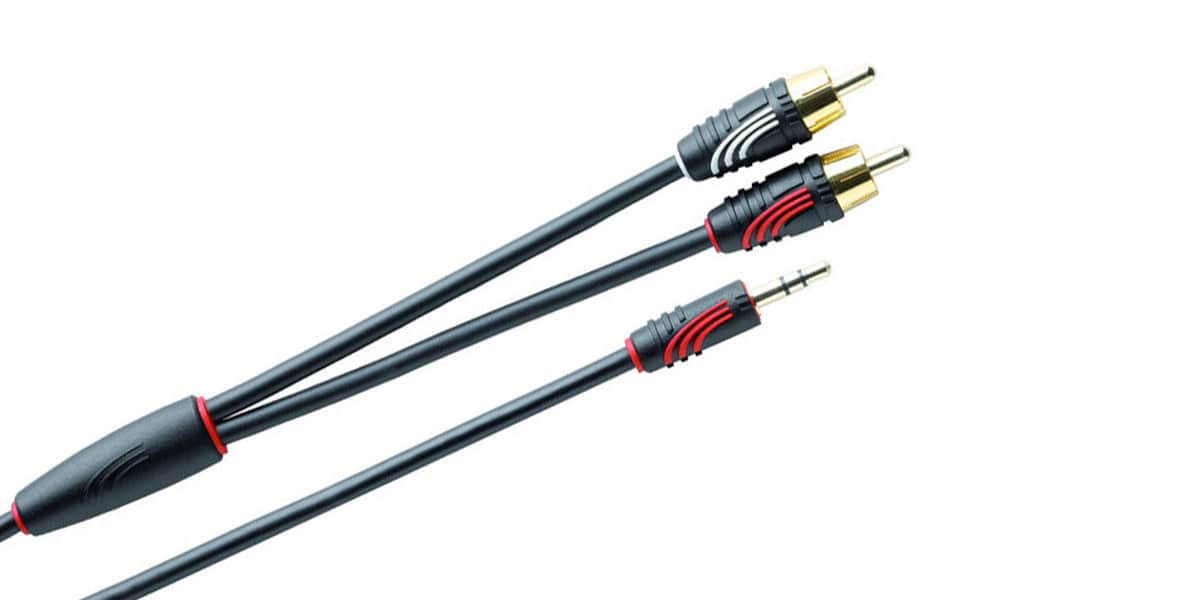 QED Mini-Jack vers RCA (1m)
