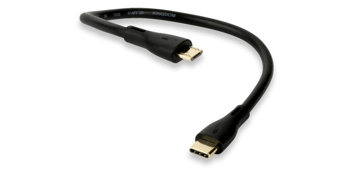 QED Connect Micro USB B vers C (0,75 m)