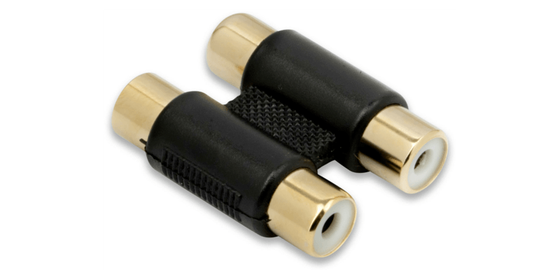 QED Connect Adaptateur RCA femelle-femelle