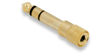 QED Connect Adaptateur Jack 3,5 femelle vers 6,35 mâle (photo supp. n°1)